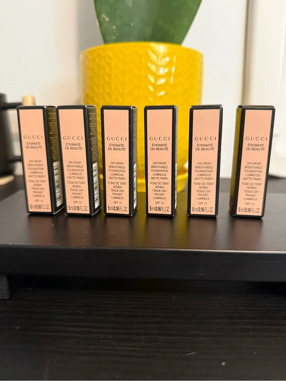 Gucci Éternité de Beauté Foundation Set 5ml x6(equals full size) 220W NIB